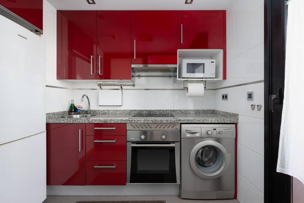 Apartamento soleado de una habitación, a pie del centro Oviedo Exterior foto